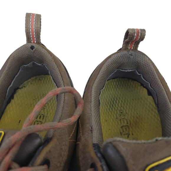 Keen Low Profile Leather Work Boots Size 6 Women Brown, (Steel toe?) Lace Up - Picture 6 of 7